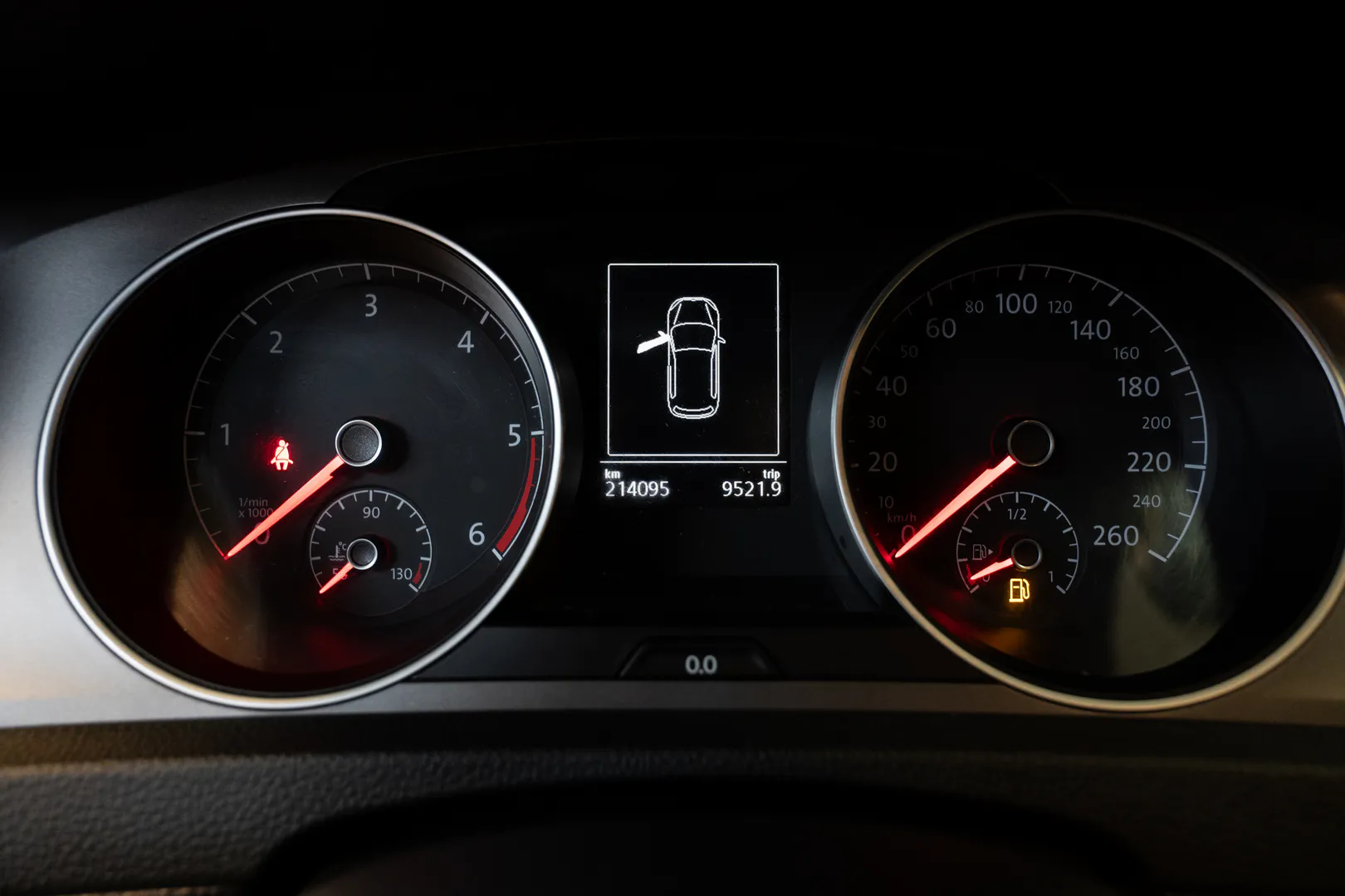 
								Volkswagen golf TDI lleno									